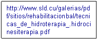 hidroterapia y fisioterapia en discopatias lumbares