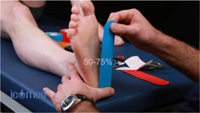 endaje Neuromuscular  calcaneo plantar