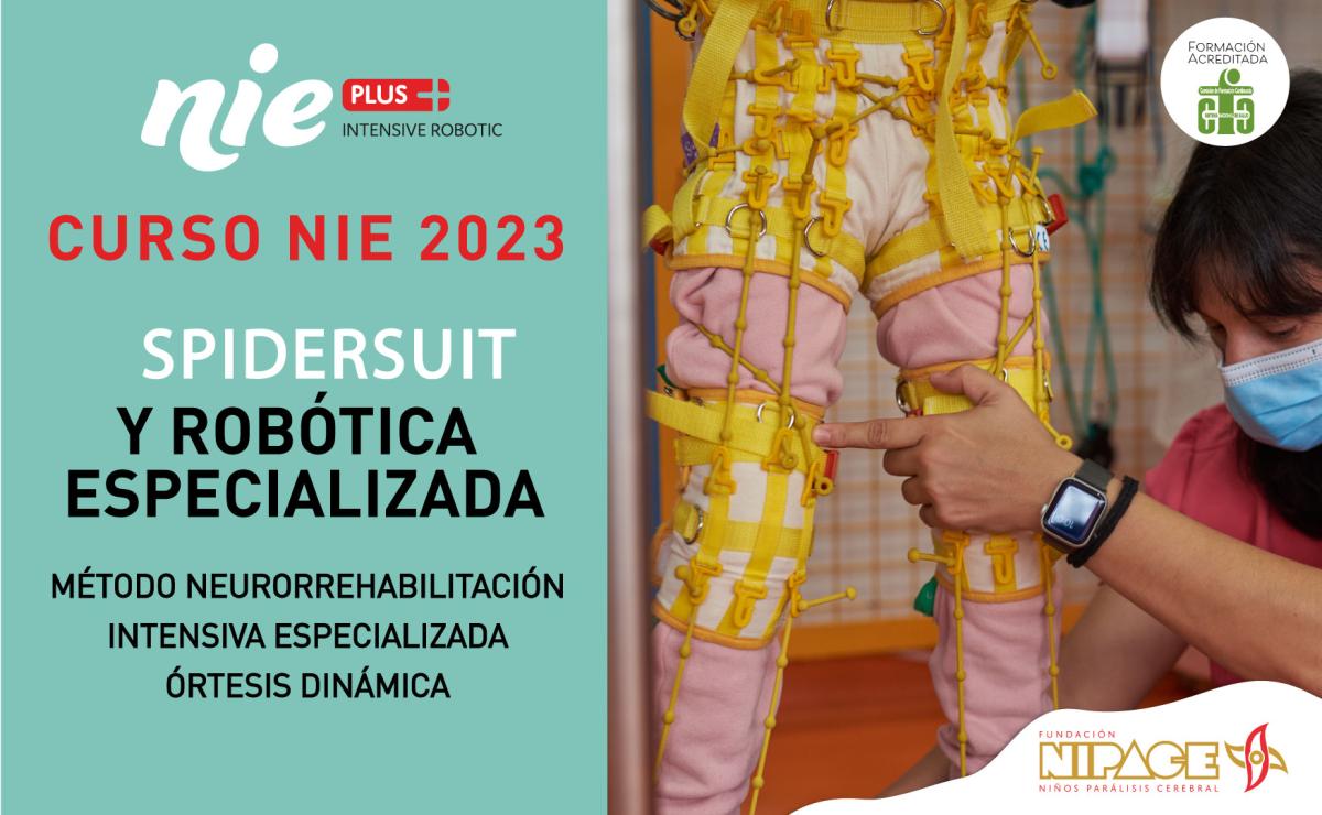 Curso en NIE con órtesis dinámicas y robótica especializada