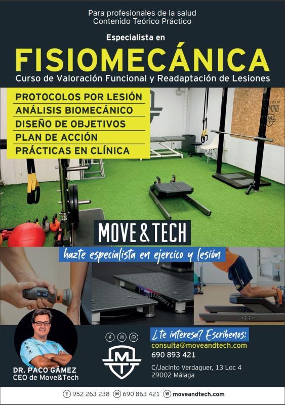 Especialista en FISIOMECÁNICA Especialista en FISIOMECÁNICA