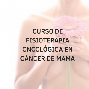 Curso de Fisioterapia Oncológica en el Cáncer de Mama Curso de Fisioterapia Oncológica en el Cáncer de Mama