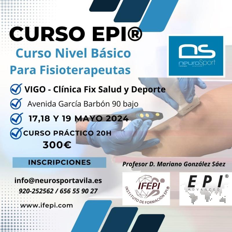 Curso iniciación en EPI® y NMG® para fisioterapeutas.