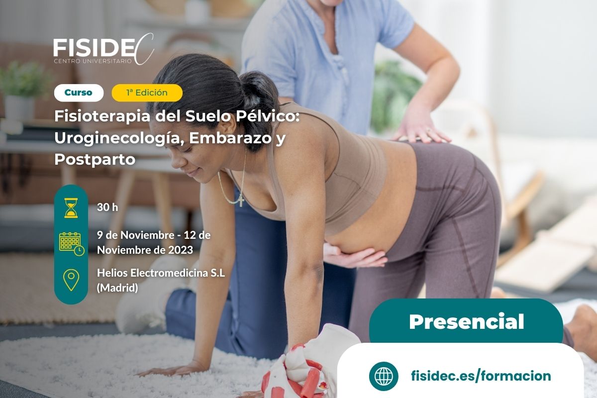 Curso de Fisioterapia del Suelo Pélvico: Uroginecología, Embarazo y Postparto (1ª Edición) Curso de Fisioterapia del Suelo Pélvico: Uroginecología, Embarazo y Postparto (1ª Edición)