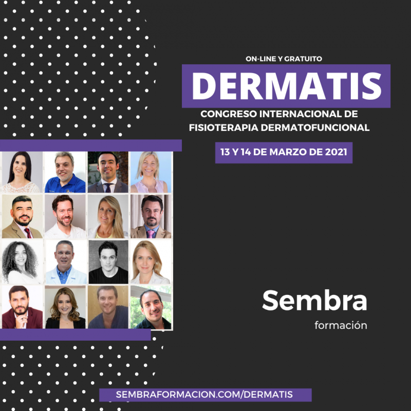 DERMATIS: Congreso Online Internacional de Fisioterapia Dermatofuncional DERMATIS: Congreso Online Internacional de Fisioterapia Dermatofuncional