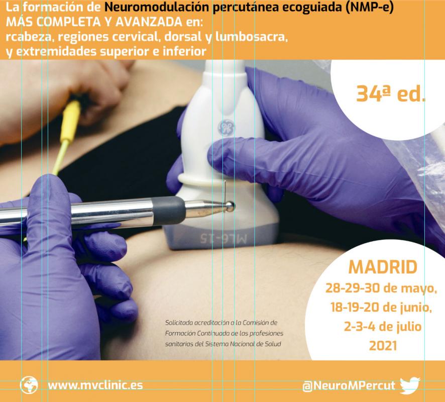 Neuromodulación percutánea ecoguiada (NMP-e) – 34ª ed. Neuromodulación percutánea ecoguiada (NMP-e) – 34ª ed.