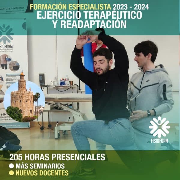 Formación Especialista en Ejercicio Terapéutico y Readaptación. SEVILLA 2023-24