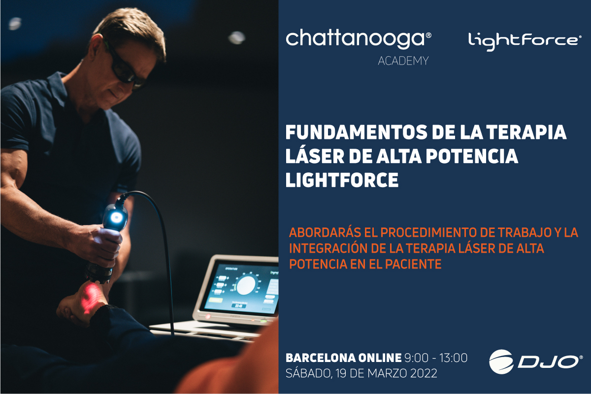 Webinar GRATUITO de fundamentos de la terapia láser de alta potencia LightForce