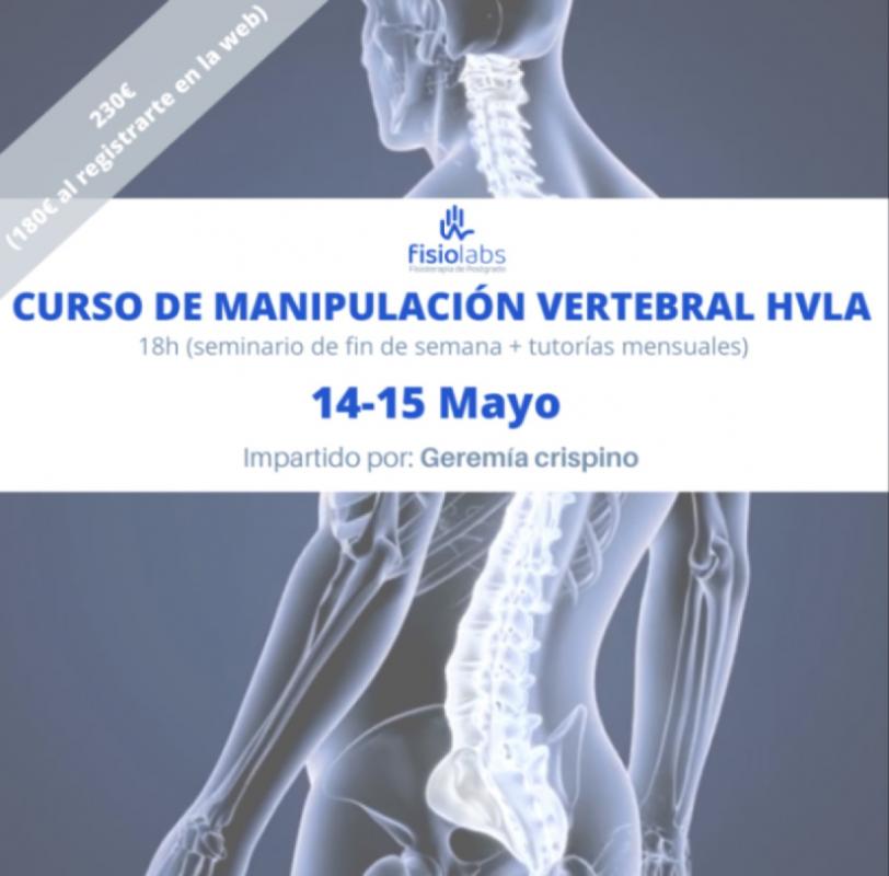 MANIPULACIONES VERTEBRALES de Alta Velocidad y Baja Amplitud. HVLA THRUST TECHNIQUE.