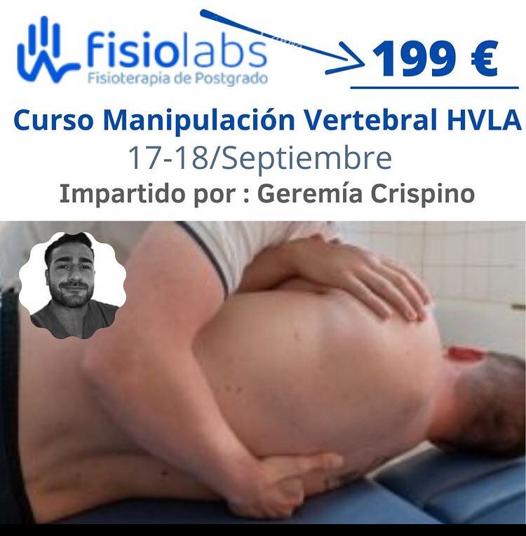 Manipulación Vertebral HVLA.