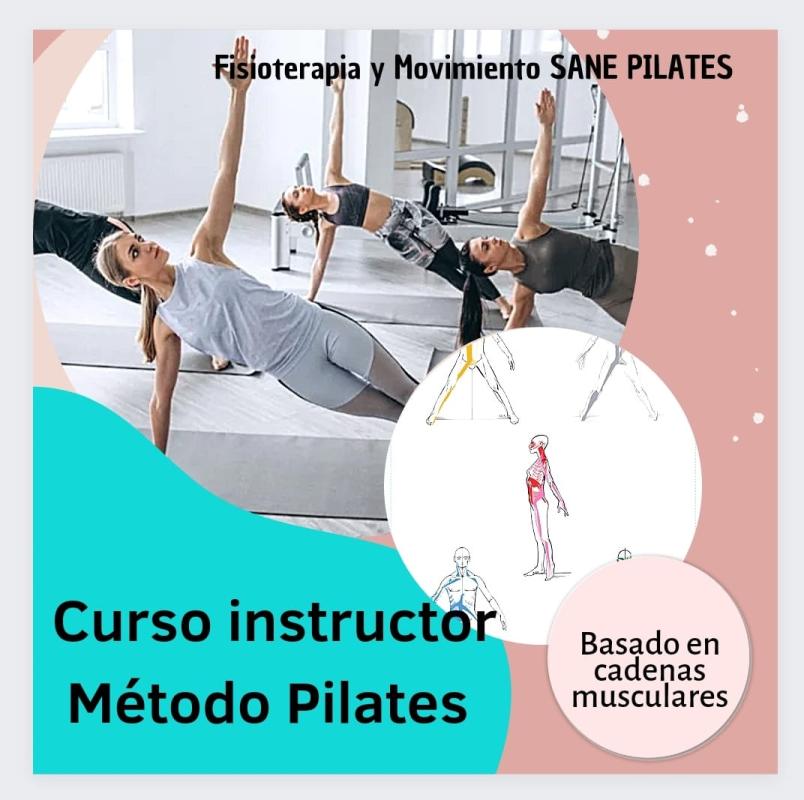 Pilates por fisioterapeutas, clase con pelota pequeña nivel intermedio 