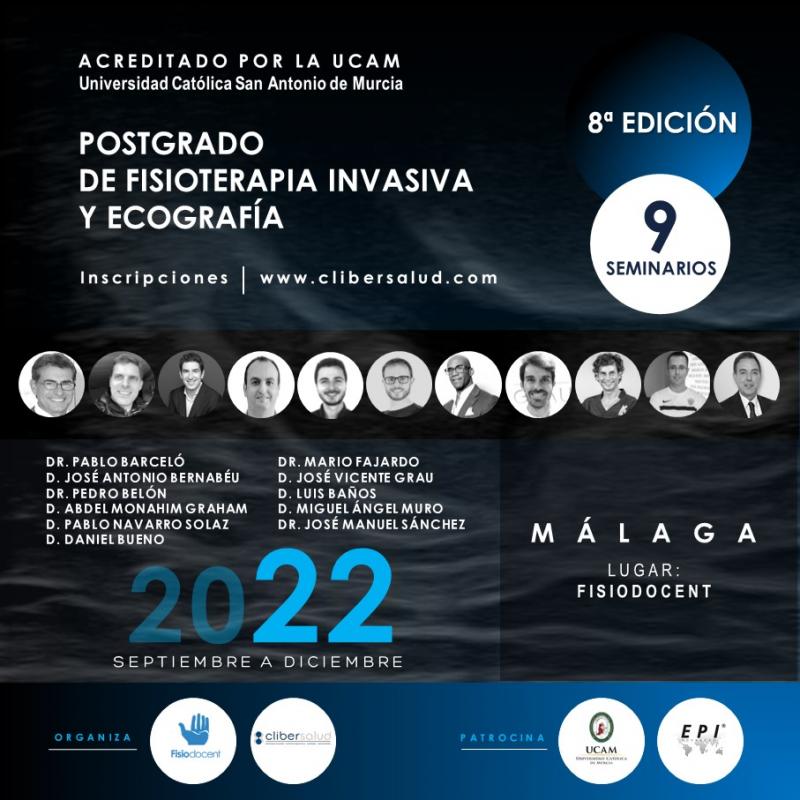Postgrado Fisioterapia Invasiva y Ecografia MALAGA. Titulo Propio UCAM. Curso Acreditado. Postgrado Fisioterapia Invasiva y Ecografia MALAGA. Titulo Propio UCAM. Curso Acreditado.