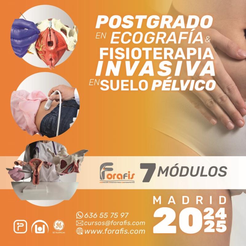Postgrado en Ecografía y Fisioterapia Invasiva en suelo pélvico