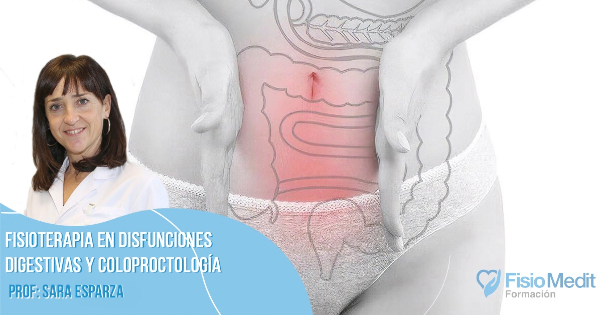 Fisioterapia en disfunciones digestivas y coloproctología. Sara Esparza Fisioterapia en disfunciones digestivas y coloproctología. Sara Esparza