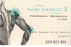 Xabi Arregi Fisioterapia y Osteopatia