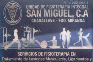 Unidad de Fisioterapia Integral San Miguel C.A.