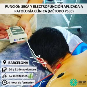 Curso Punción Seca y Electropunción aplicada a patología clínica (BARCELONA)