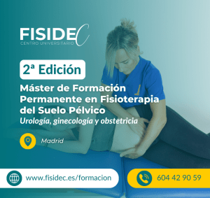 Máster de Formación Permanente en Fisioterapia del suelo pélvico: urología, ginecología y obstetricia (Segunda Edición)