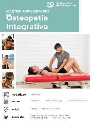 Máster Universitario en Osteopatía Integrativa 