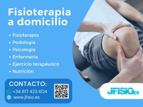 FISIOTERAPEUTA A DOMICILIO  jfisio.es 