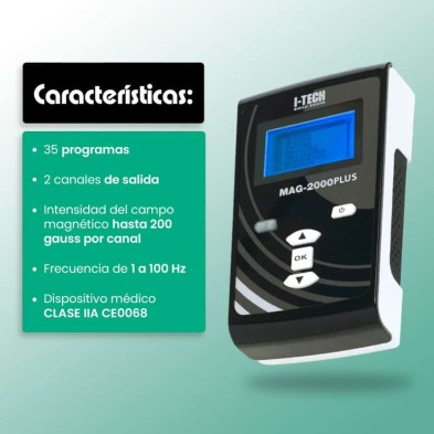 Equipo de magnetoterapia Mag 2000 Plus