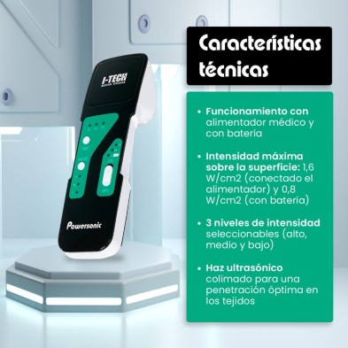 Powersonic Ultrasonidos inalámbrico Powersonic Ultrasonidos inalámbrico