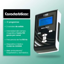 Pack Magnetoterapia Mag 2000 con Tap2000