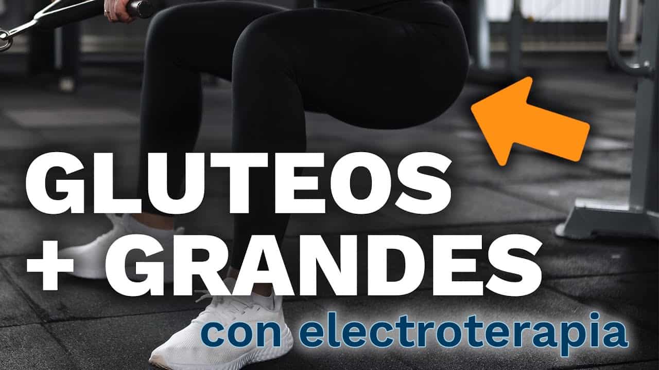 Electroestimulación del glúteo mayor. Colocación de los electrodos